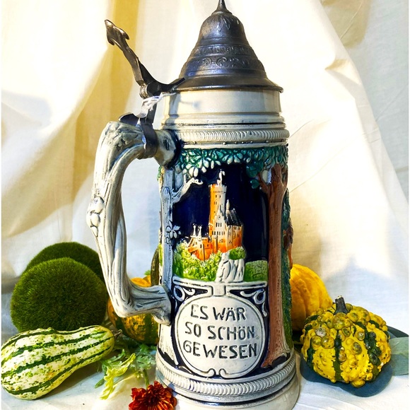 West Germany Beer Stein Original Thewalt God Bless You/It would have been Nice - Picture 1 of 8